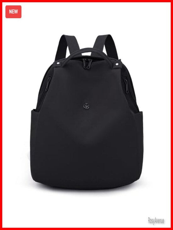 Water Resistant Nylon Women Backpack Small Lightweight Travel Daypack with USB main image 5